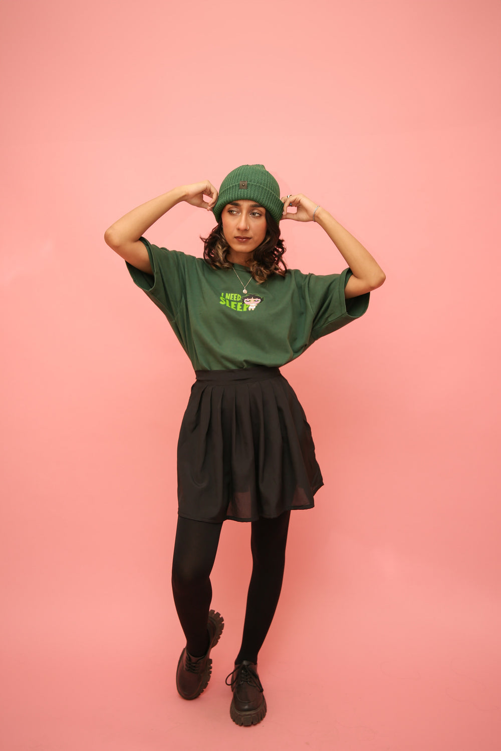 Buttercup “ I NEED SLEEP” Oversized Tee