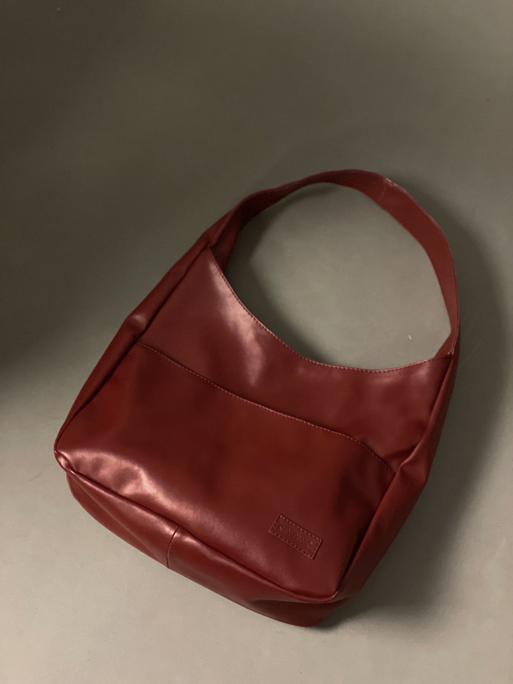 Cherry Cola Red Hobo Tote Bag