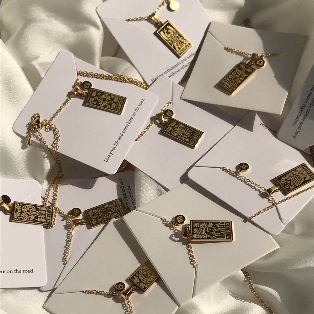 Zodiac Starsign Stainless Steel Pendant