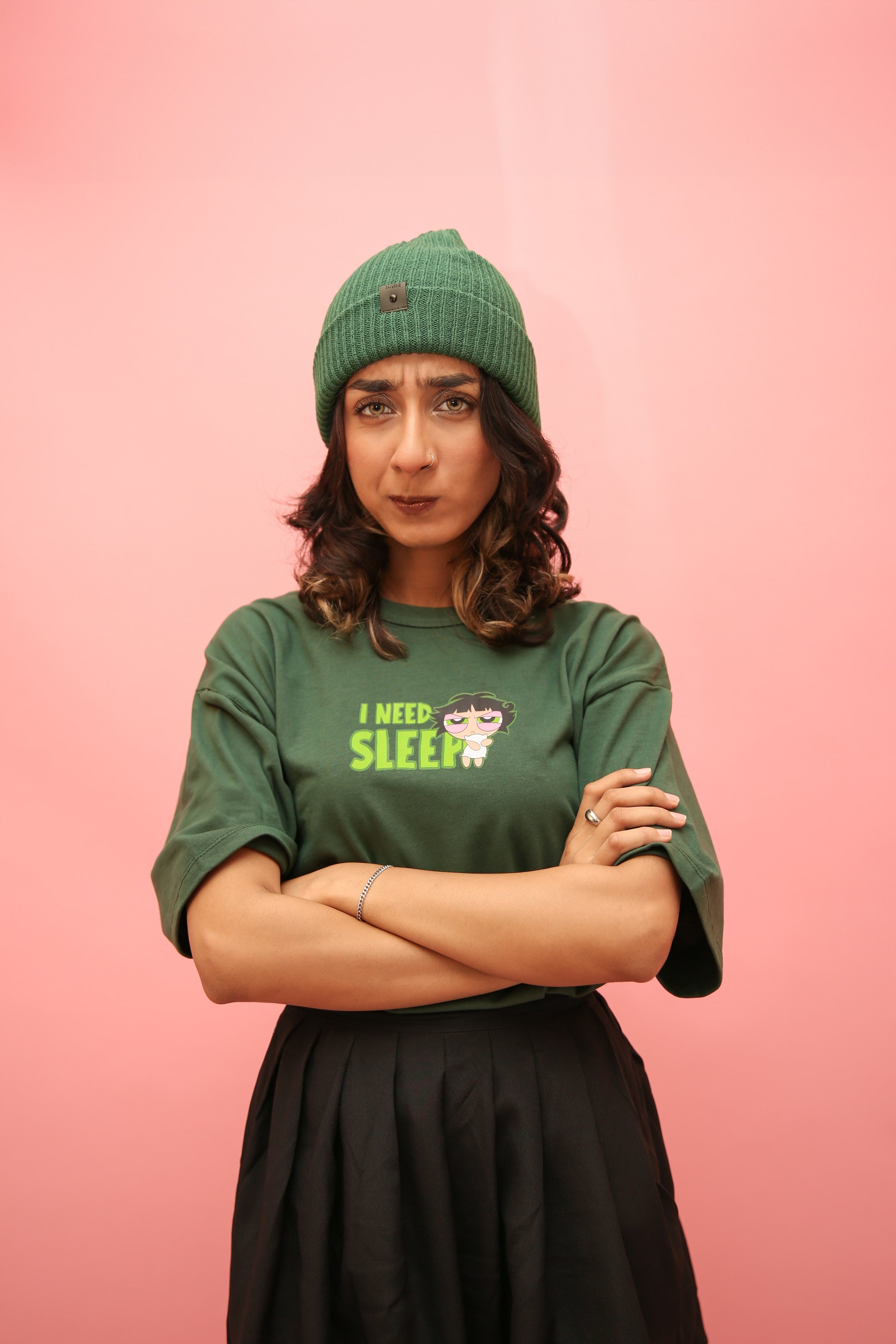 Buttercup “ I NEED SLEEP” Oversized Tee