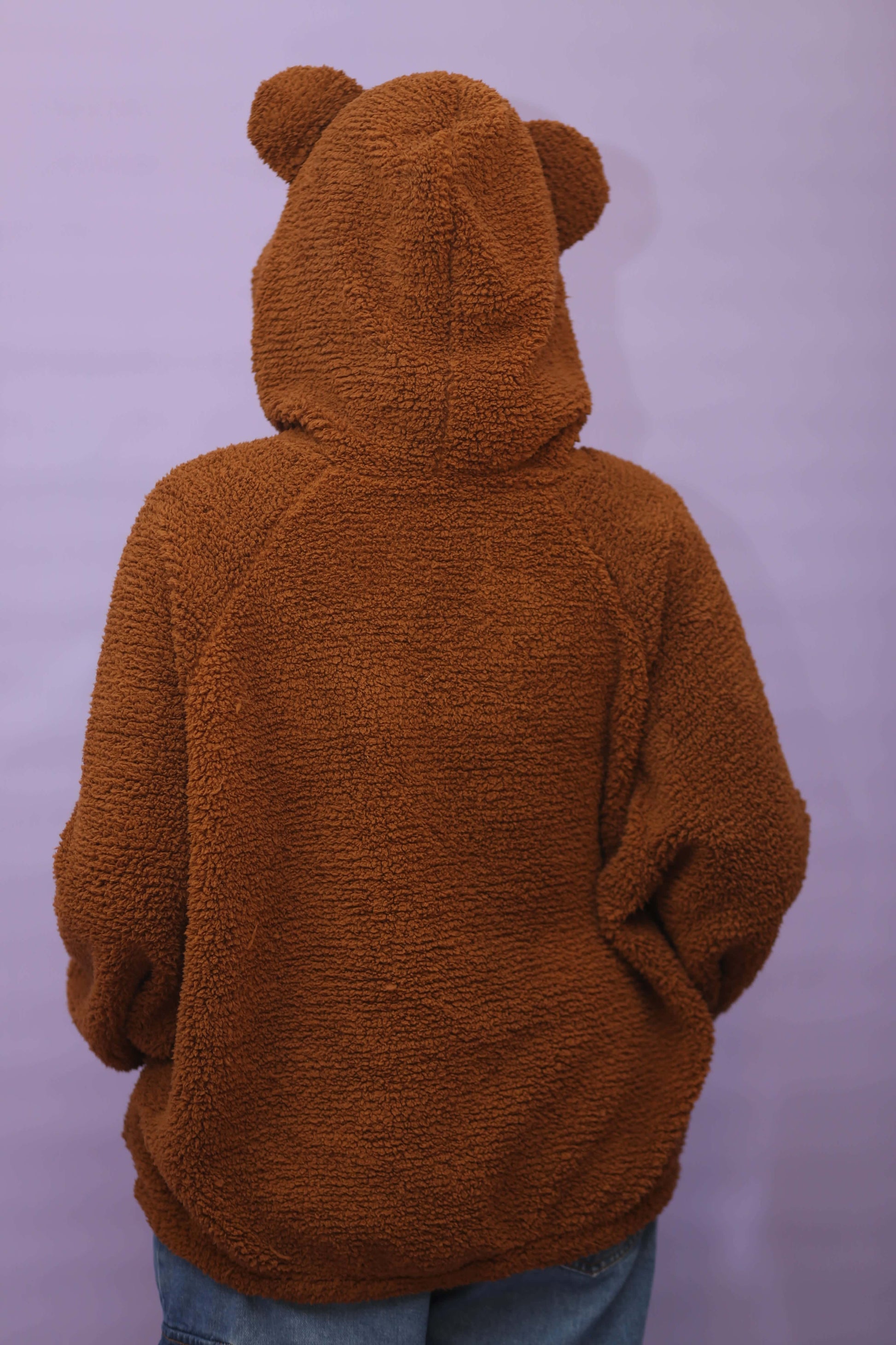 Super Oversized Teddy Bear Ear Hoodie