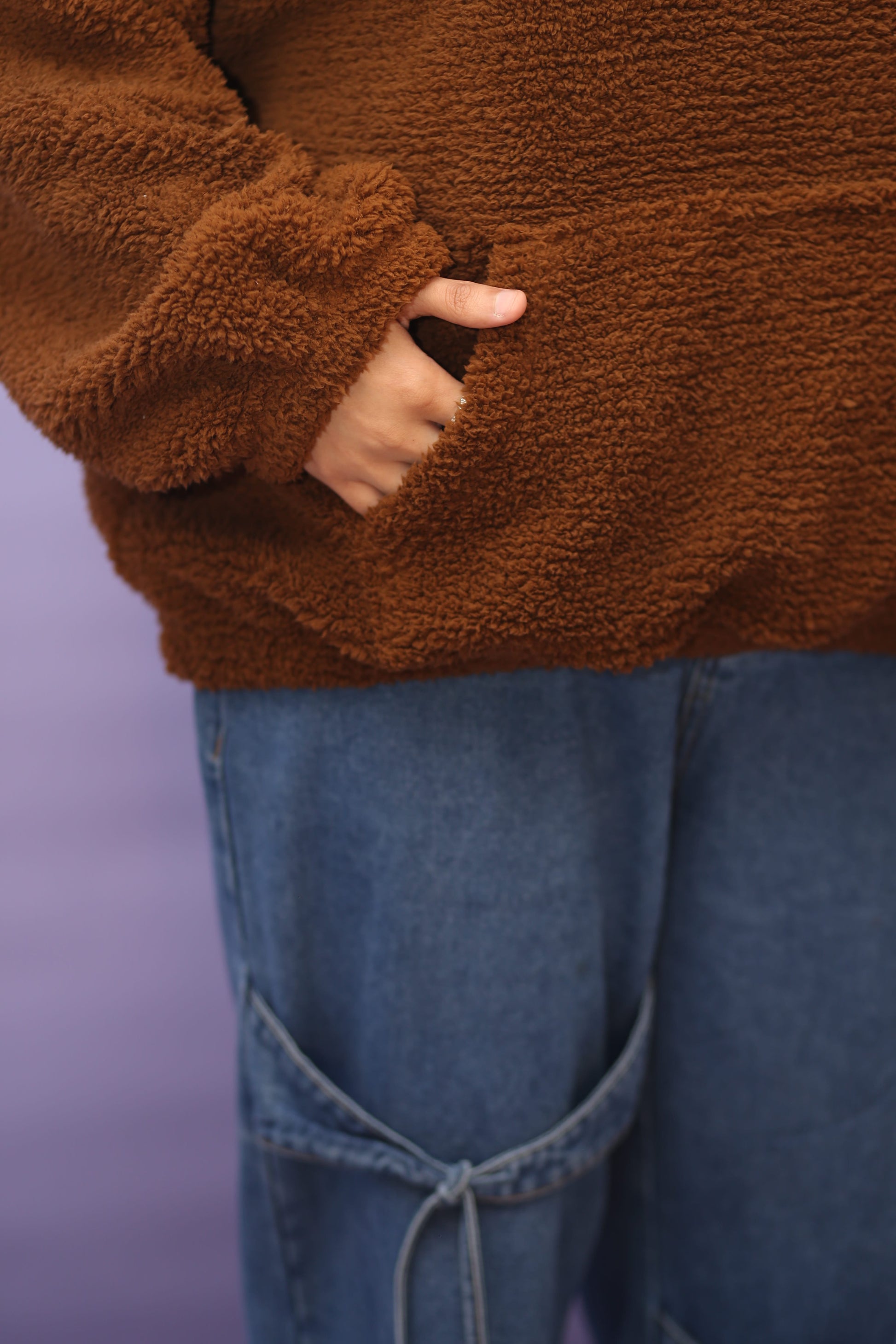 Super Oversized Teddy Bear Ear Hoodie