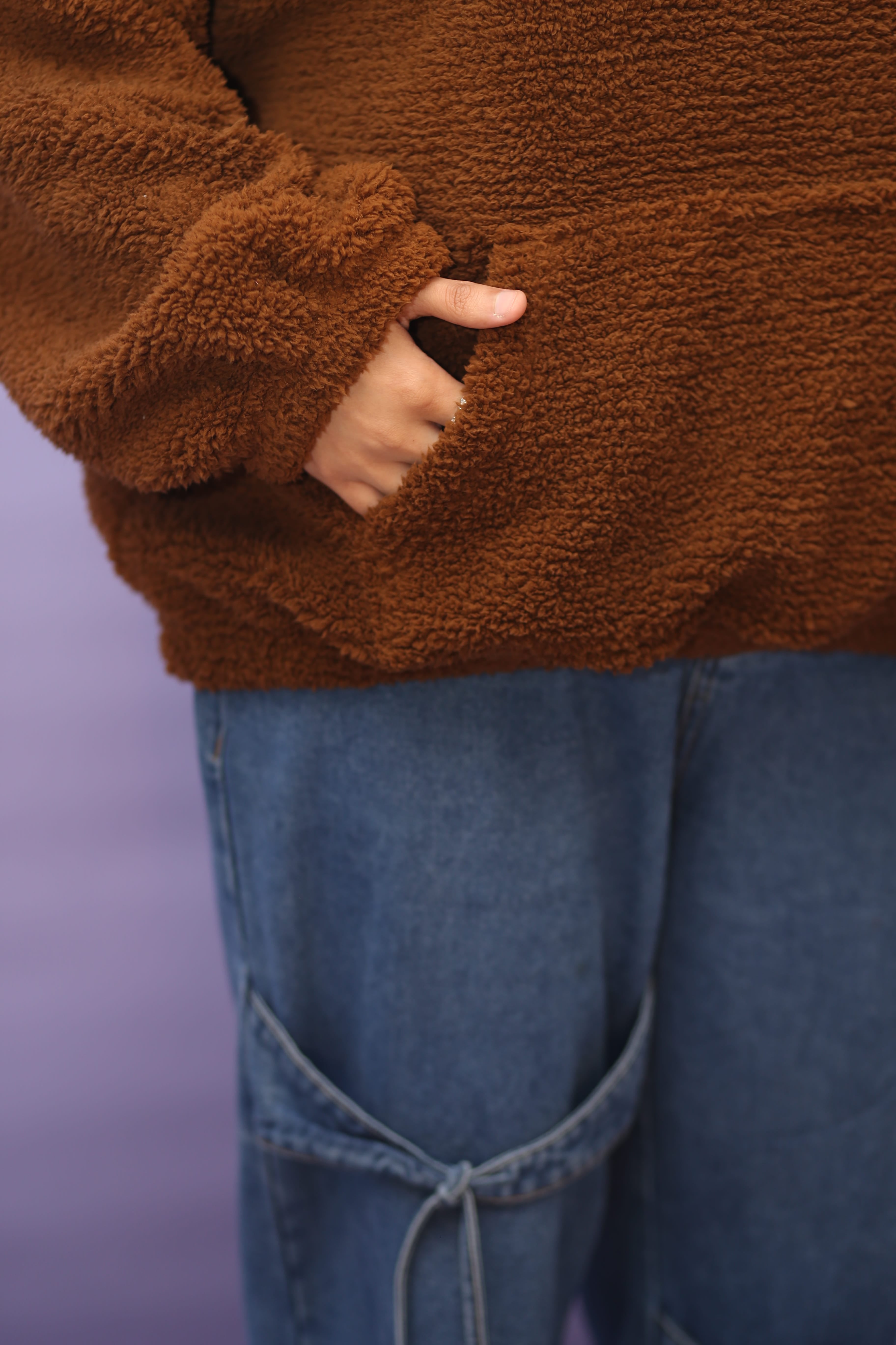 Super Oversized Teddy Bear Ear Hoodie