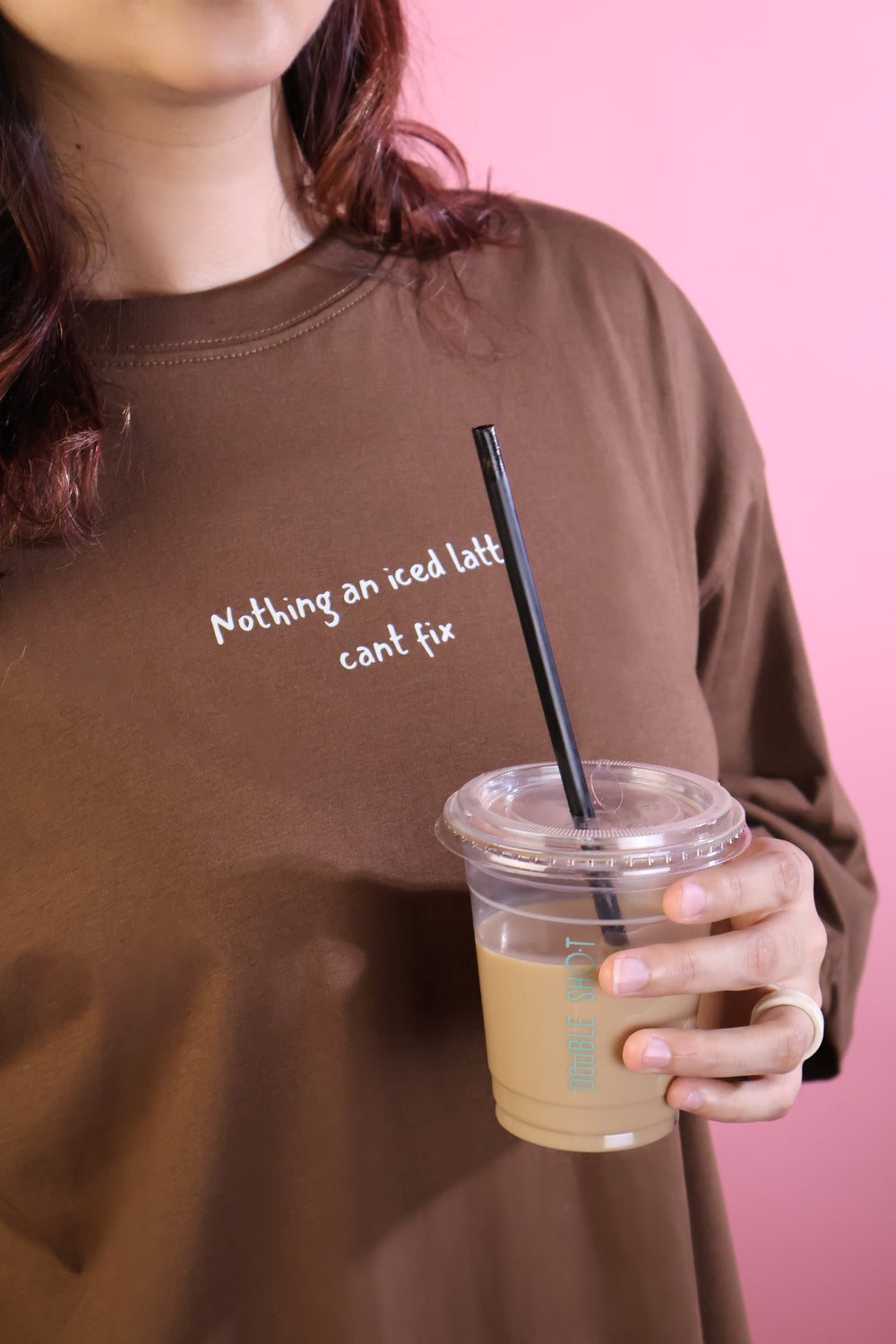 Oversized Iced Latte ModesTee