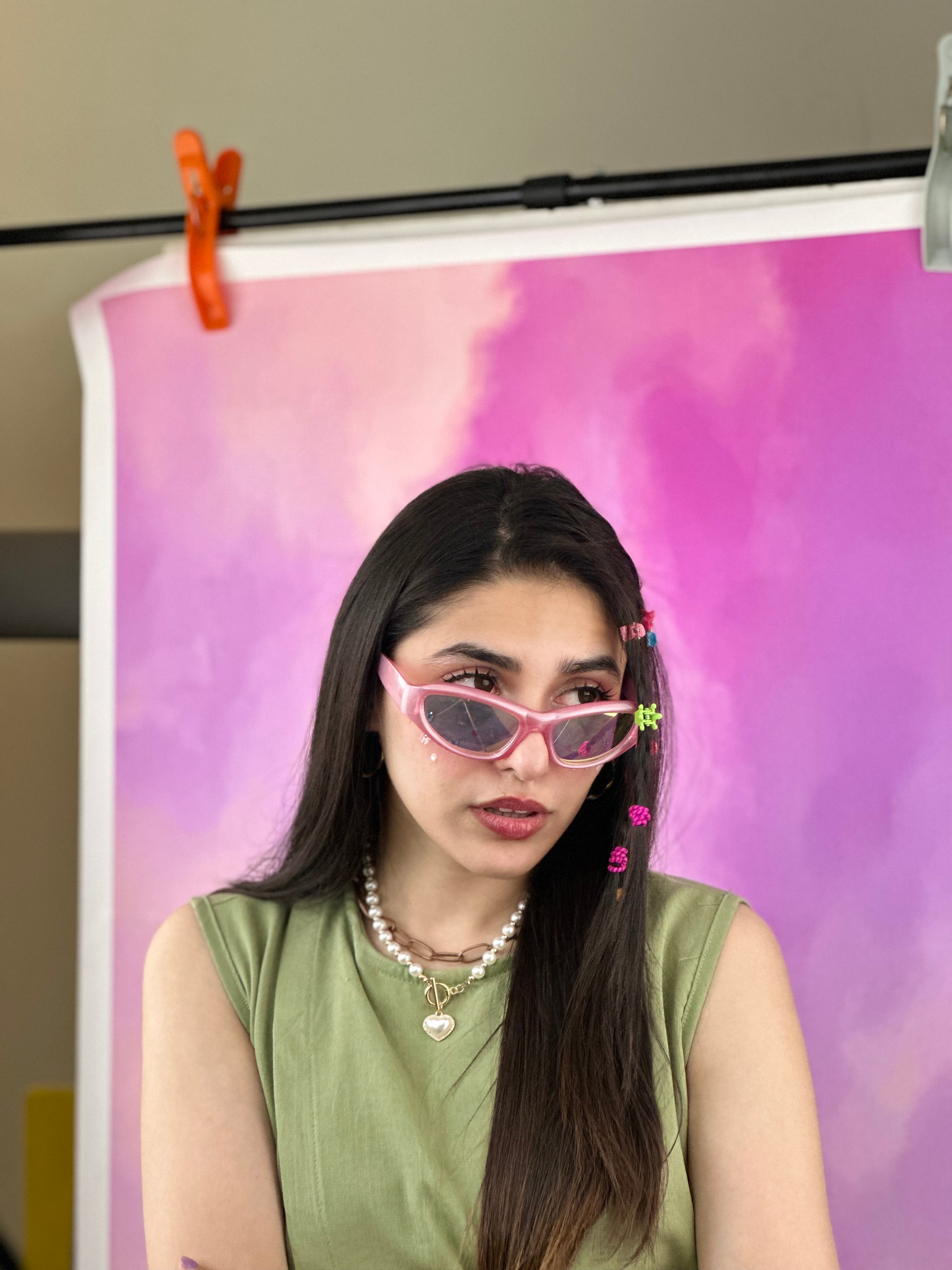 Barbie Y2K Reflective Sunglasses