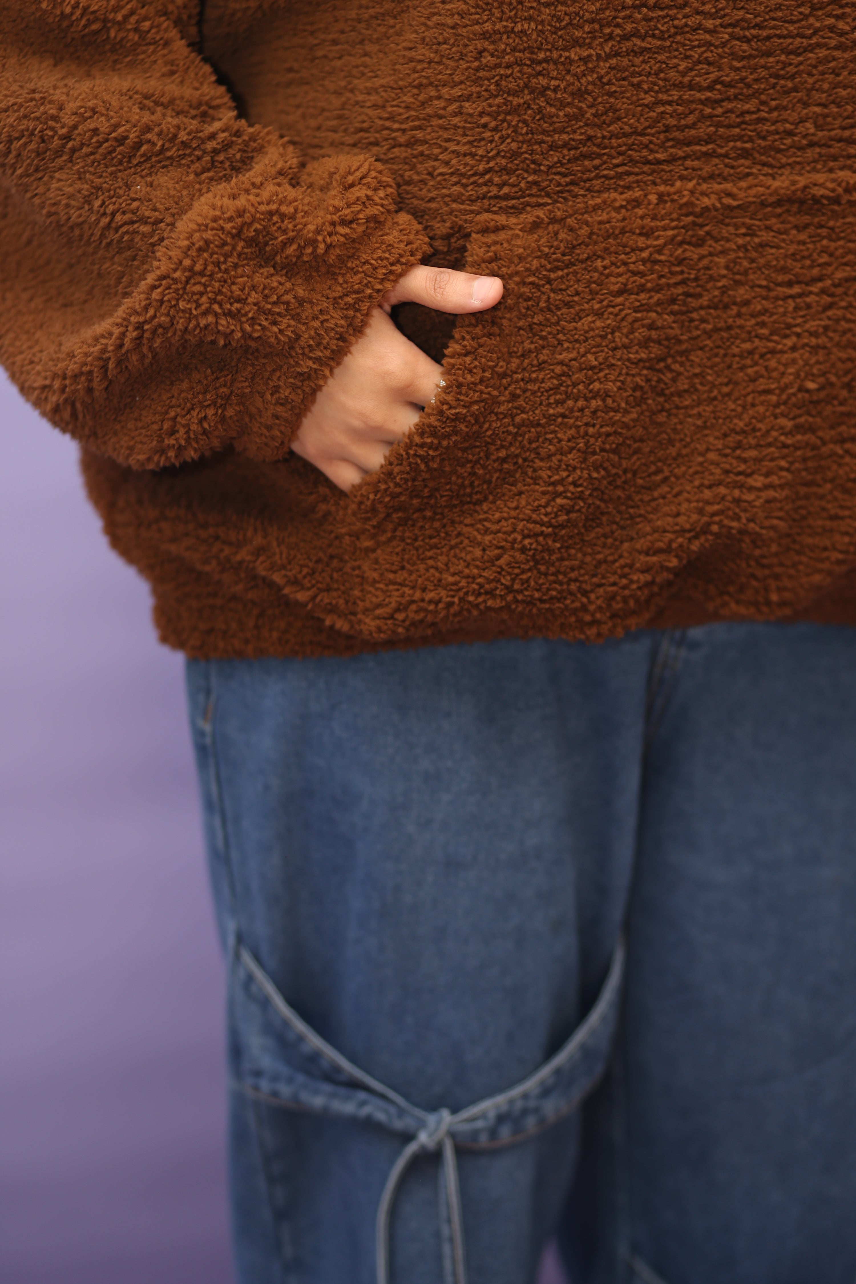 Super Oversized Teddy Bear Ear Hoodie
