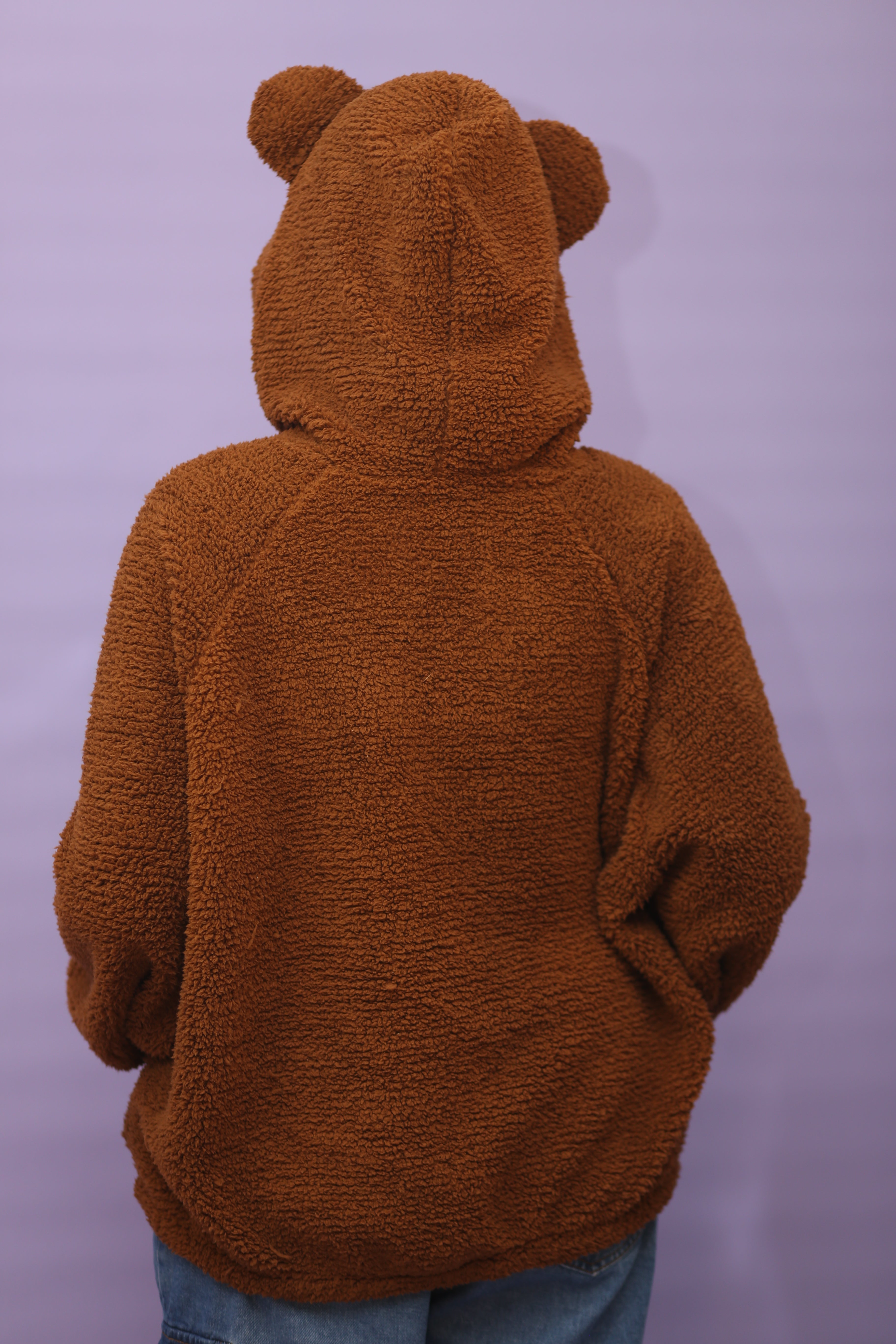 Super Oversized Teddy Bear Ear Hoodie