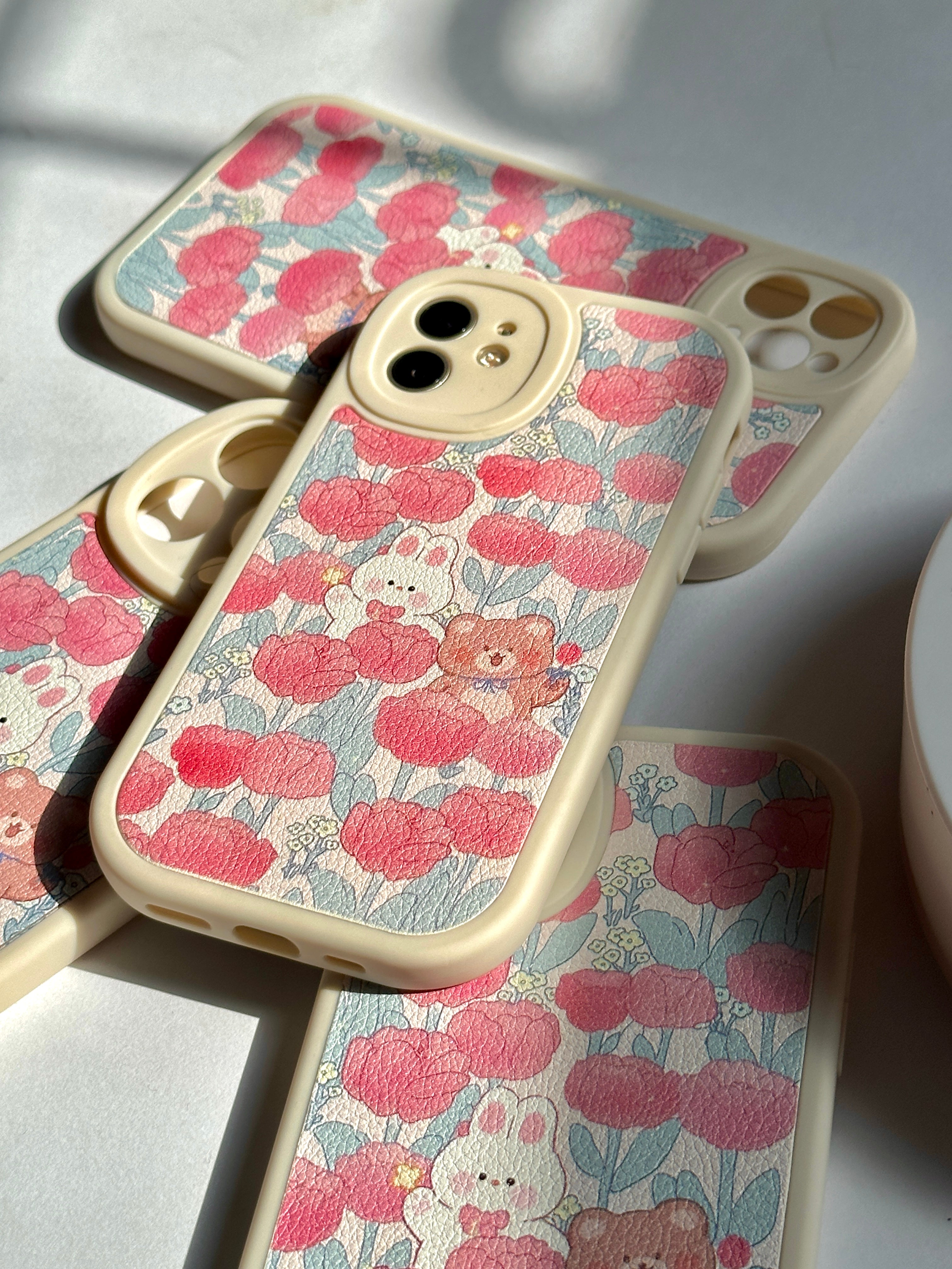 Flower Fields Pastel Phone Case