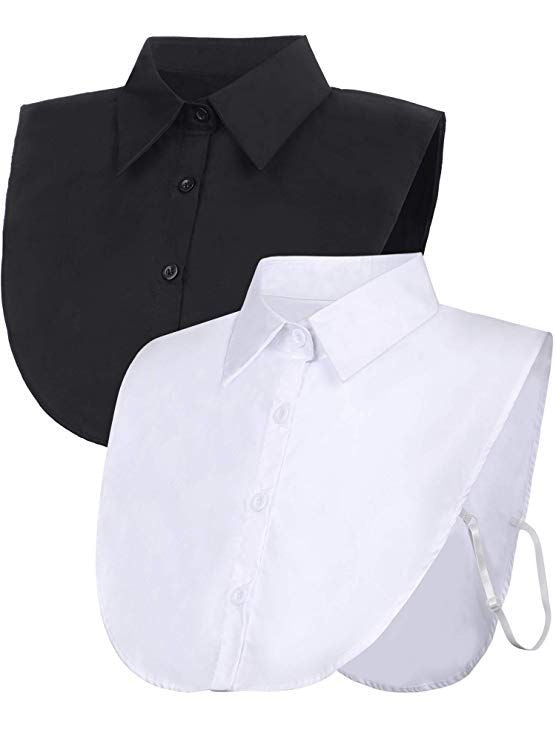 Formal Solid Faux Dickey Collar
