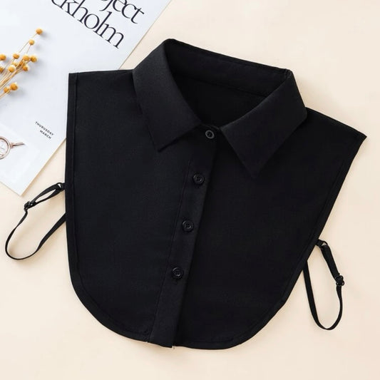 Formal Solid Faux Dickey Collar