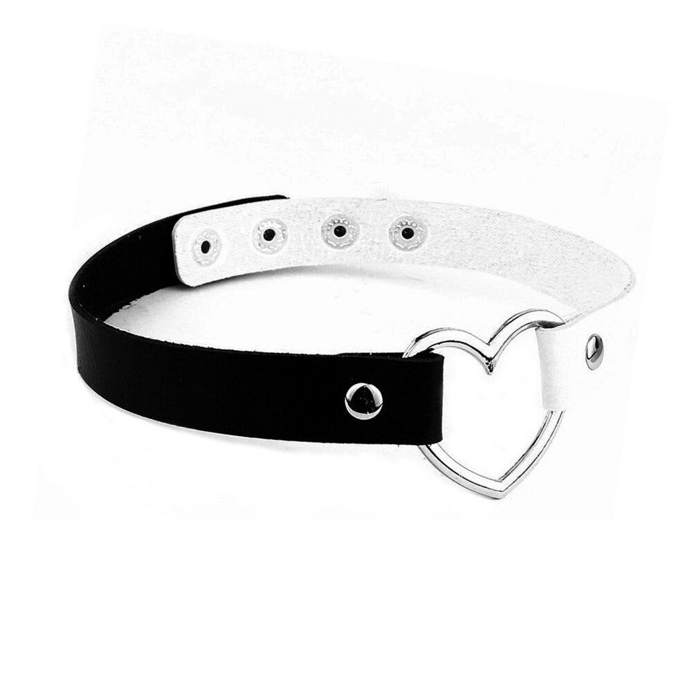 Adjustable E-Girl Heart Choker